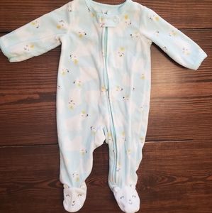 Baby Girl Fleece Sleeper
